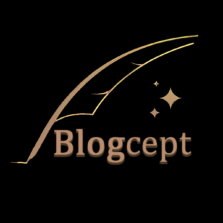 Blogcept logo in Black color